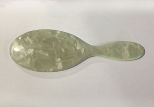 土黄色大理石梳子UV打印加工